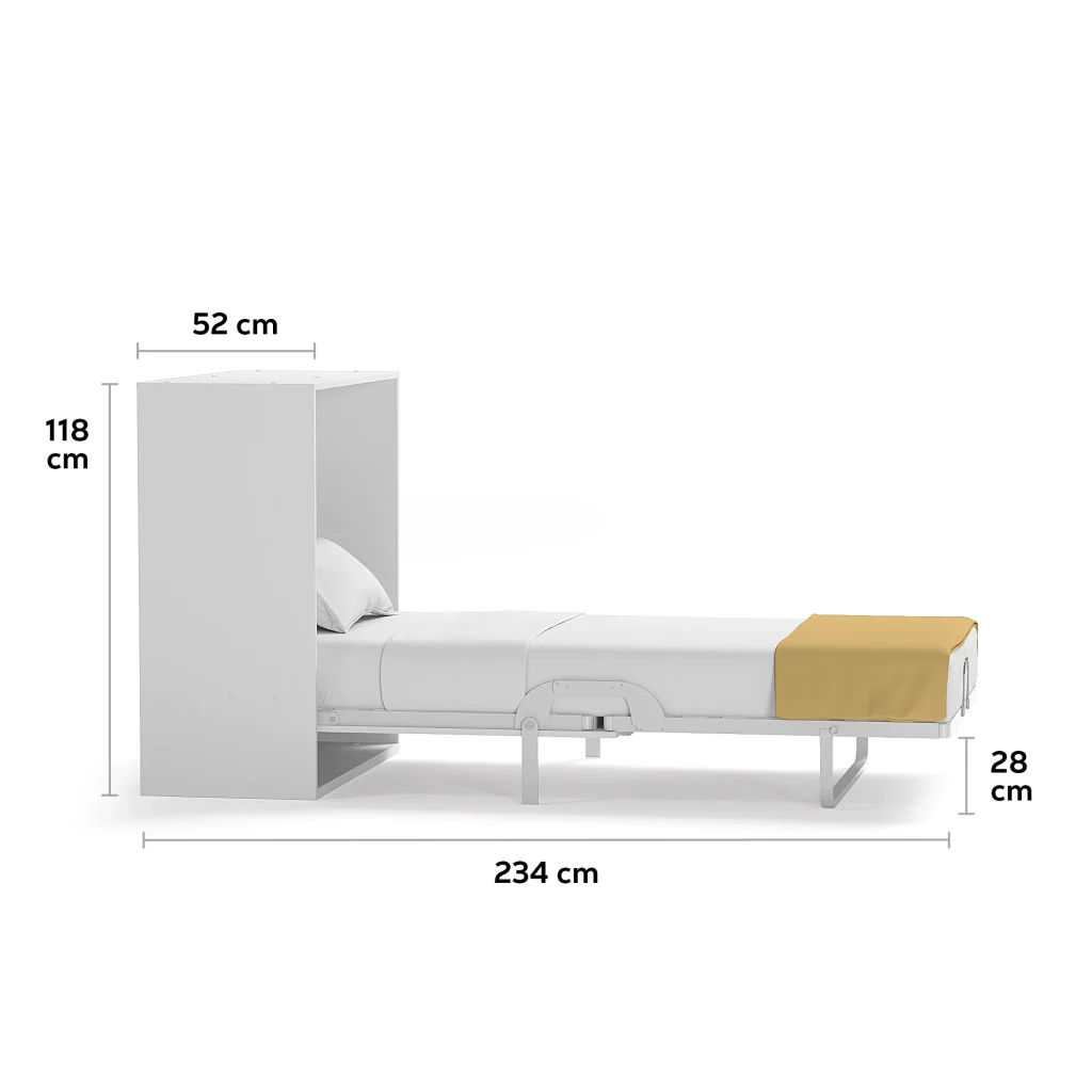 afmeting capsule 1 persoons