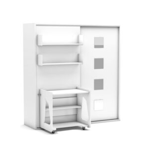 Opklapbed met bureau
