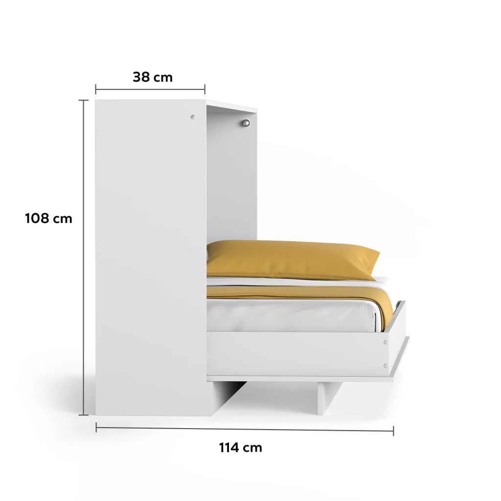 opklapbed afmeting