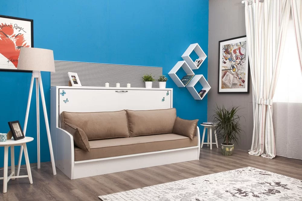 opklapbed met bank