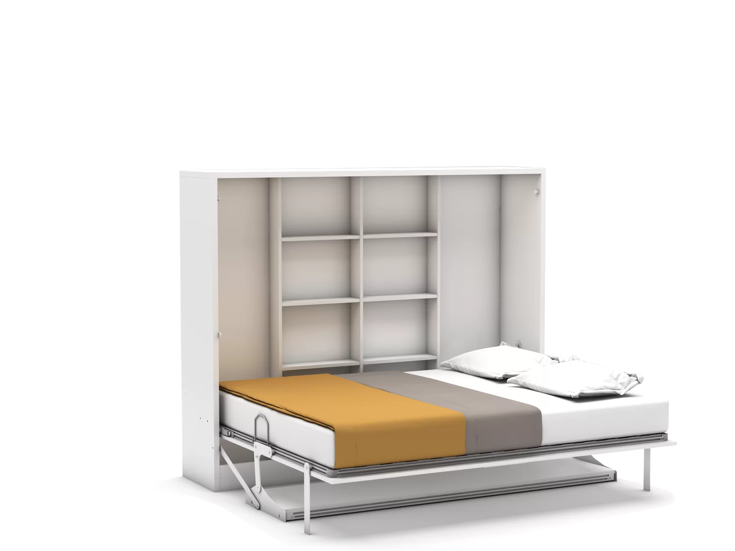 tweepersoons opklapbed met bureau