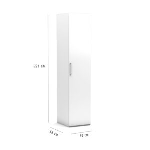 kledingkast 228 cm hoog