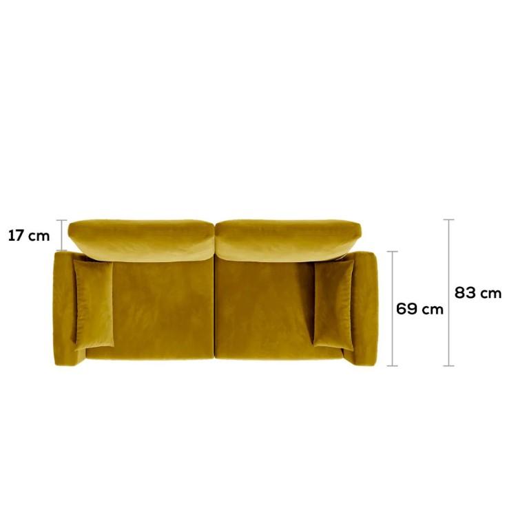 Multimo Bank met opbergruimte Royal Double case 200 cm