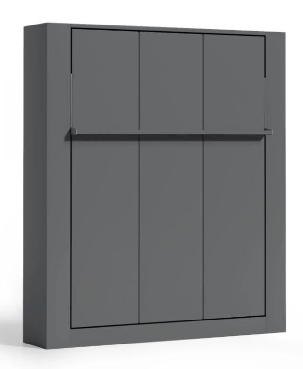 Tweepersoons opklapbed Royal Queen 150x200 cm antraciet