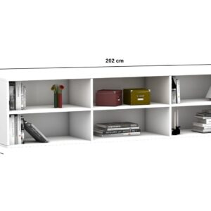 Kast voor bij horizontale 1 persoons bedden