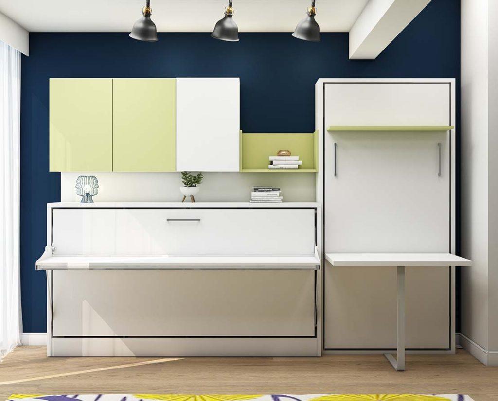 bed met bureau